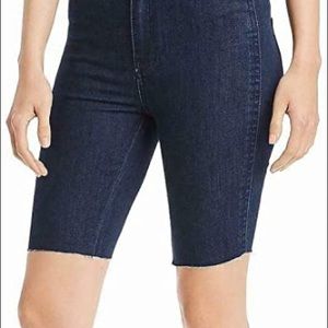 Free people Rinse Cobalt Bermuda shorts NWT